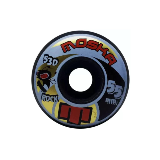 Roda Moska Rock 55mm - Preto