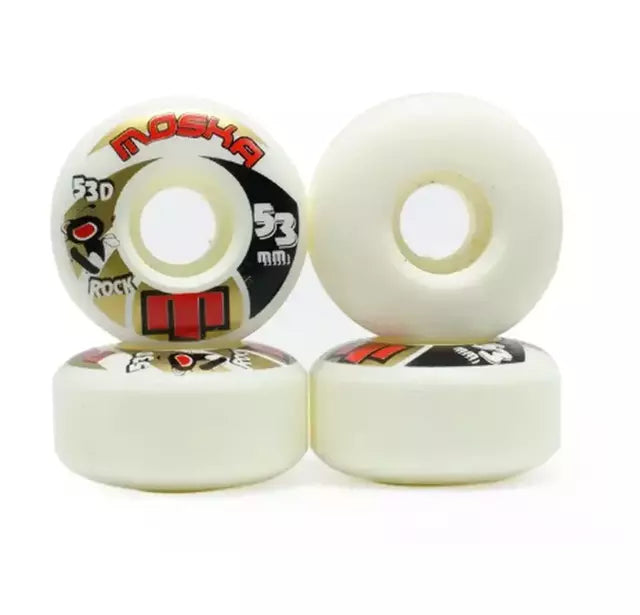 Roda Moska Rock 53mm - Branca