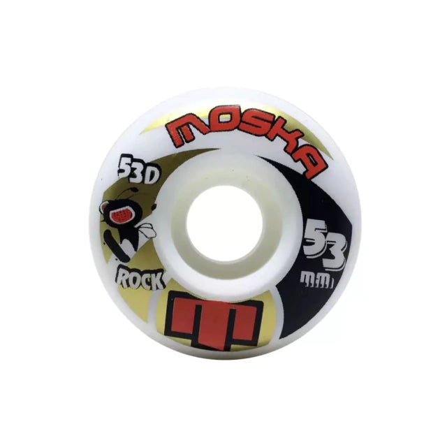 Roda Moska Rock 53mm - Branca