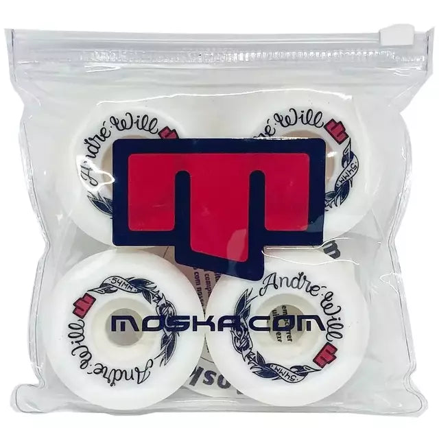 Roda Moska 54mm - Branca - Andre Will