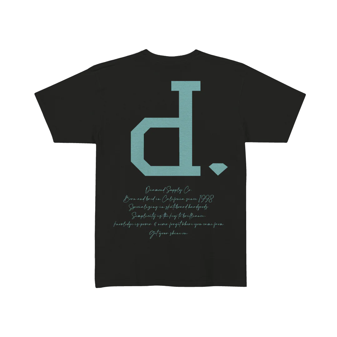 Camiseta Diamond Un Polo Script Tee