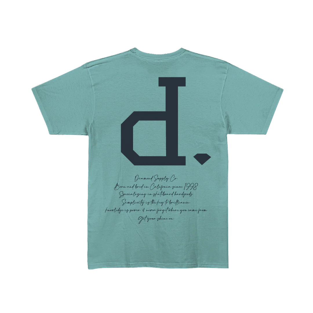 Camiseta Diamond Un Polo Script Tee