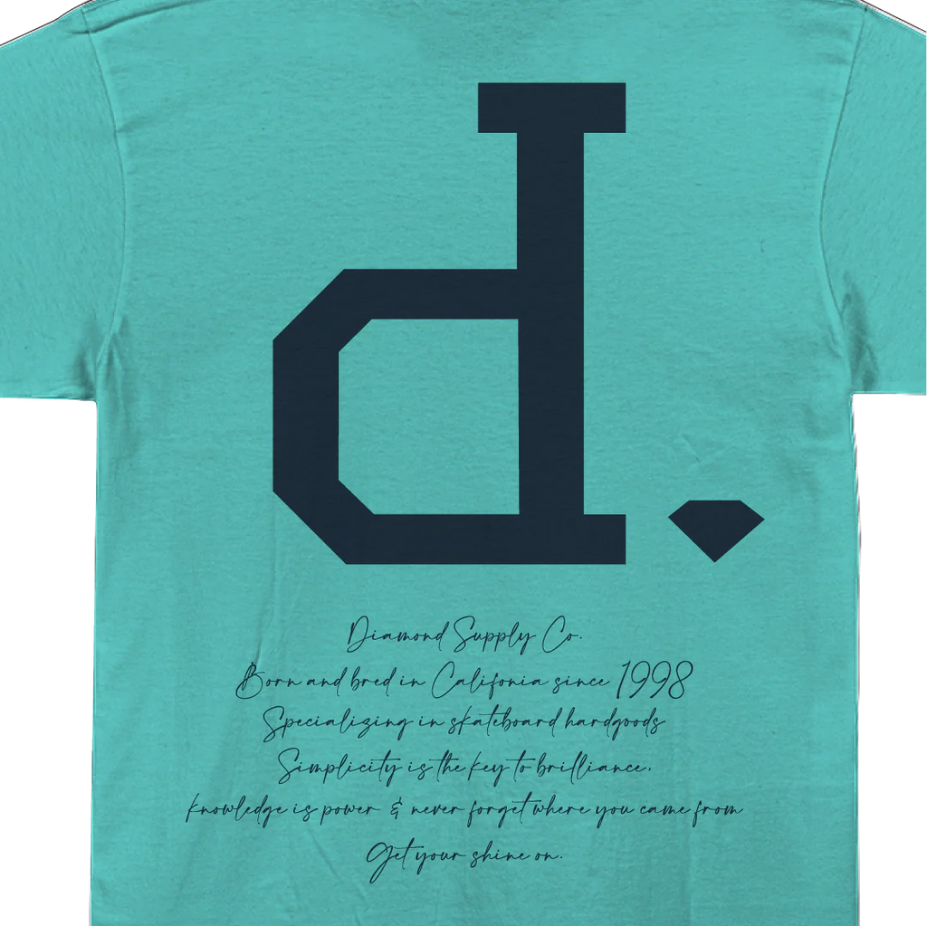 Camiseta Diamond Un Polo Script Tee