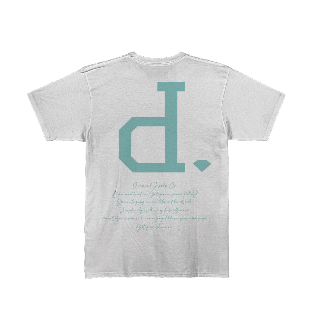 Camiseta Diamond Un Polo Script Tee
