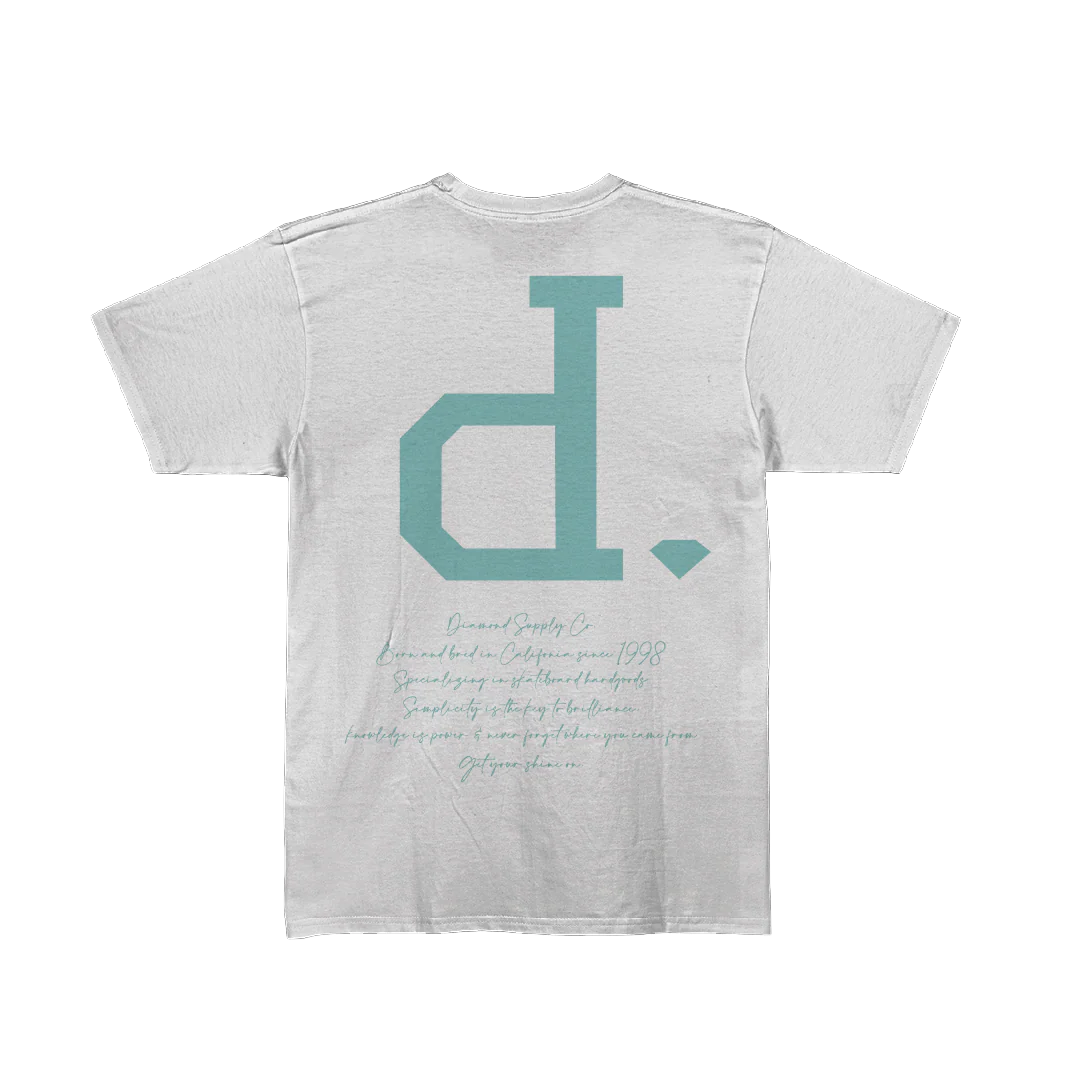 Camiseta Diamond Un Polo Script Tee