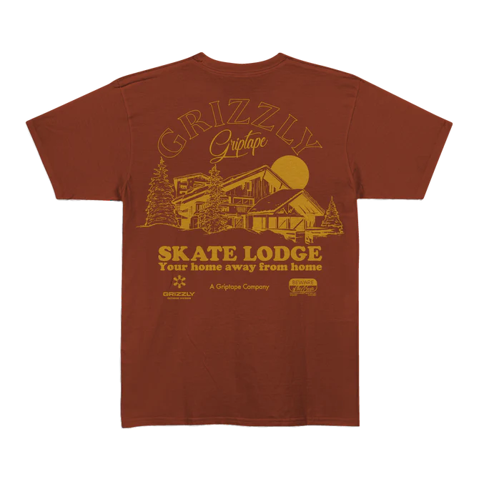 Camiseta Grizzly Skate Lodge Tee