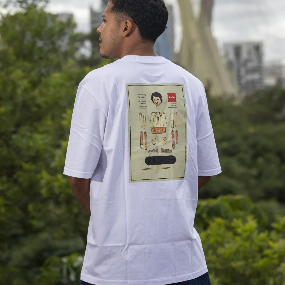 Camiseta Chocolate Loteria Flaco Tee