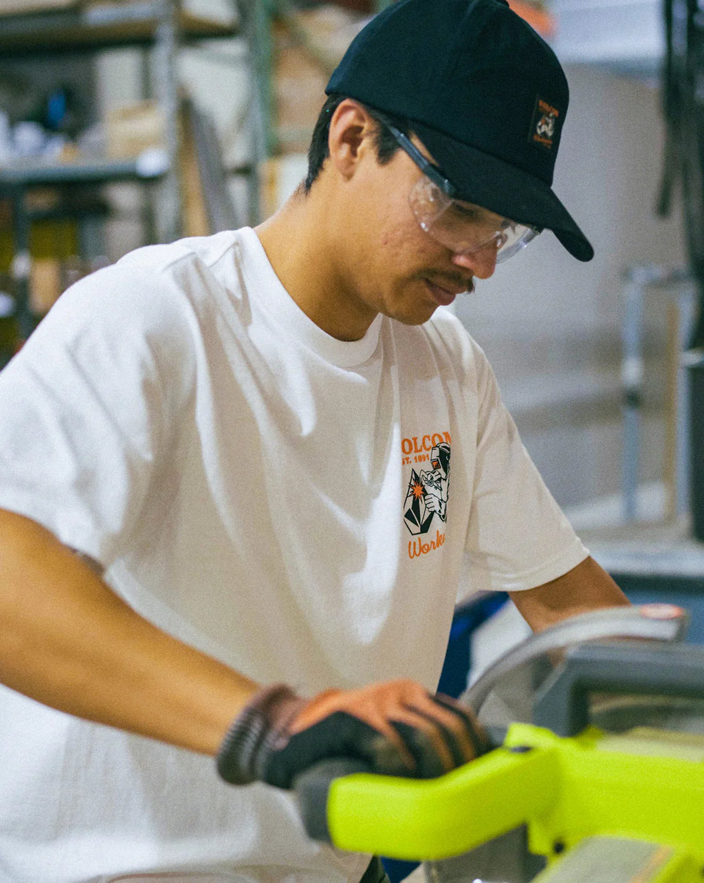 Camiseta Volcom Silk MC Workwear Welder