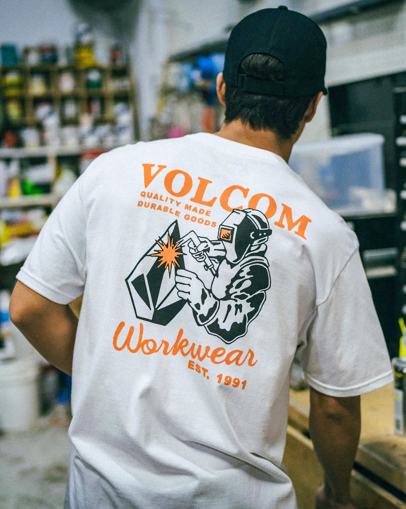 Camiseta Volcom Silk MC Workwear Welder