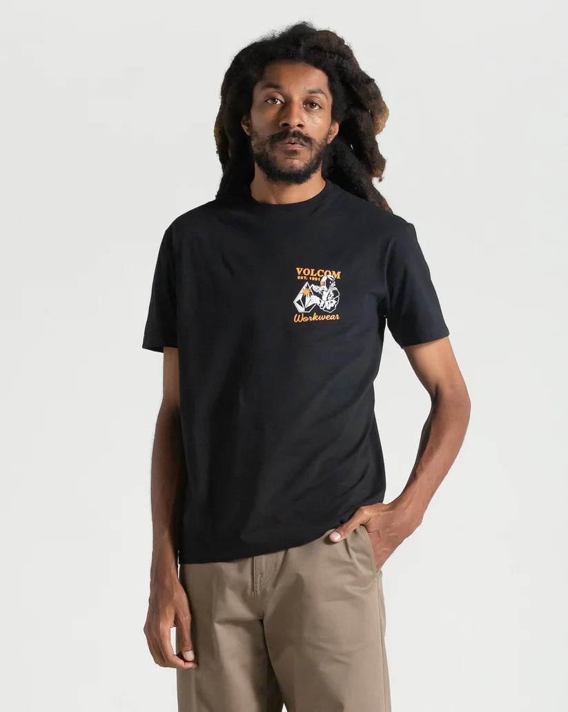 Camiseta Volcom Silk MC Workwear Welder